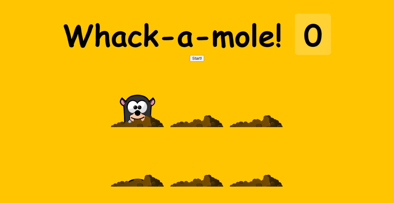 wack-a-mole game